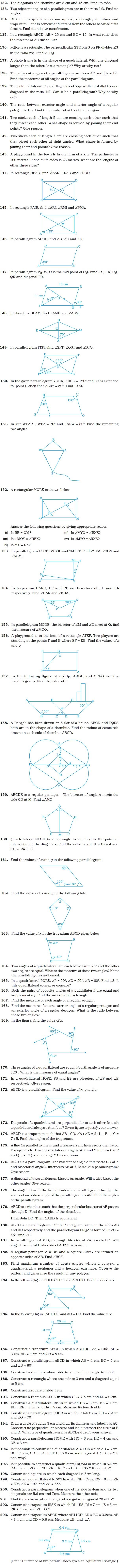 Understanding Quadrilaterals and Practical Geometry/