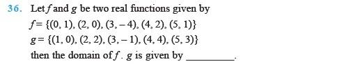 Relations and Functions