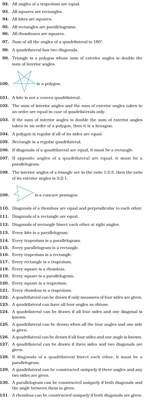 Understanding Quadrilaterals and Practical Geometry/