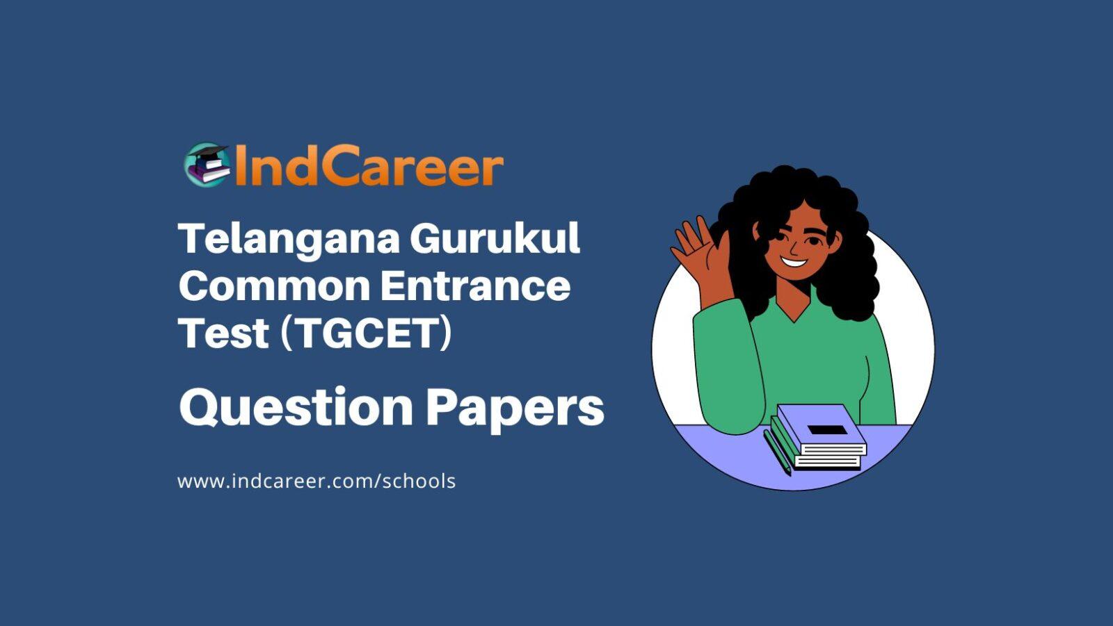 TGCET Question Papers