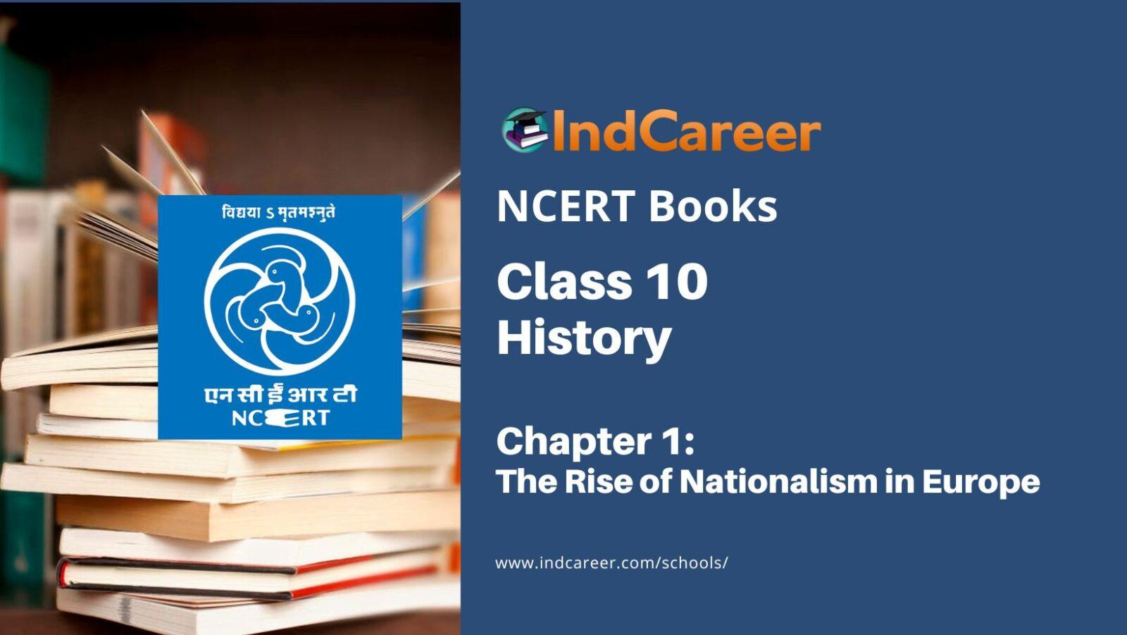 The Rise of Nationalism in Europe, History, NCERT, Class 10