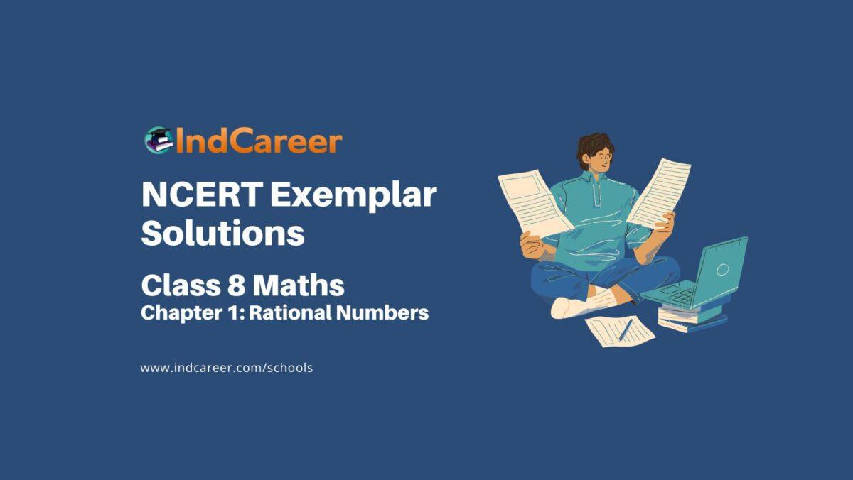 NCERT Exemplar Class 8 Maths Chapter 1: Rational Numbers