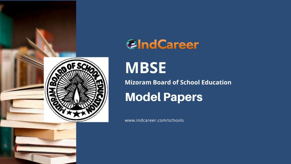 Mizoram Board Sample Papers