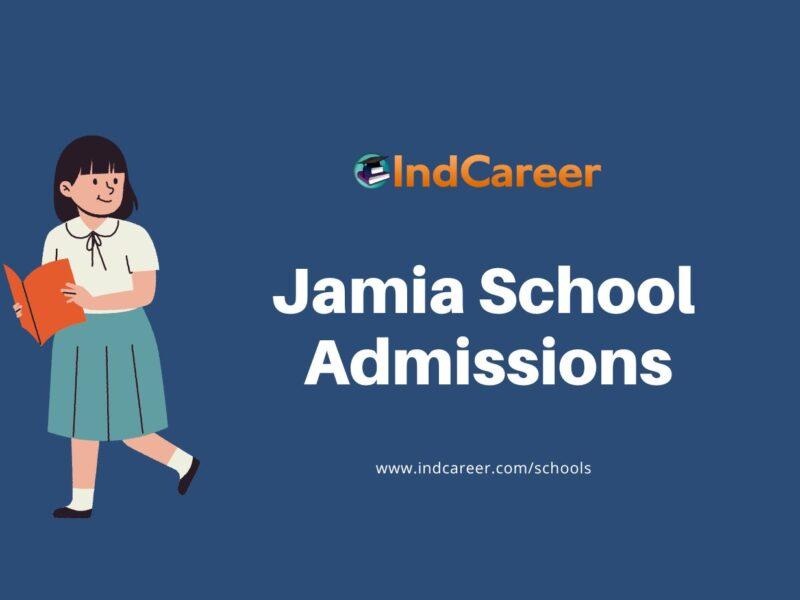 Jamia School Admissions