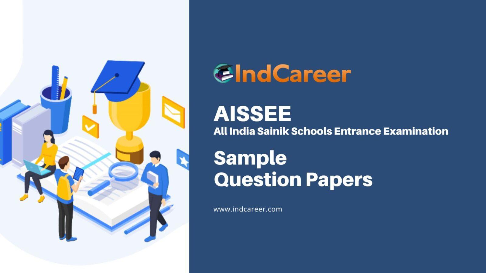 AISSEE Sample Question Papers