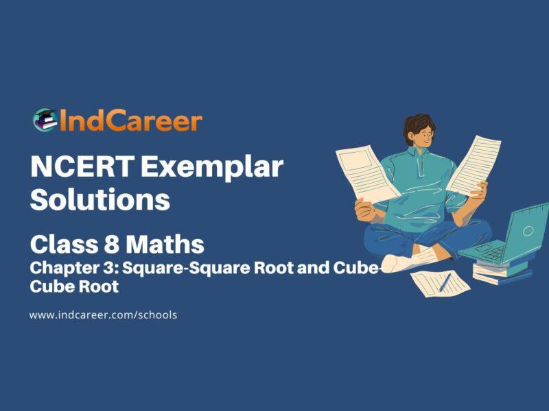 NCERT Exemplar Class 8 Maths Chapter 3: Square-Square Root and Cube-Cube Root