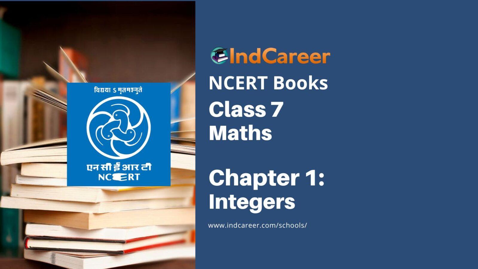 NCERT Book for Class 7 Maths: Chapter 1-Integers