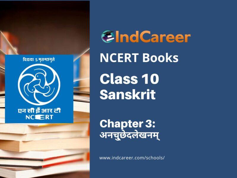 NCERT Book for Class 10 Sanskrit Chapter 3 अनचु्‍छेदलेखनम्