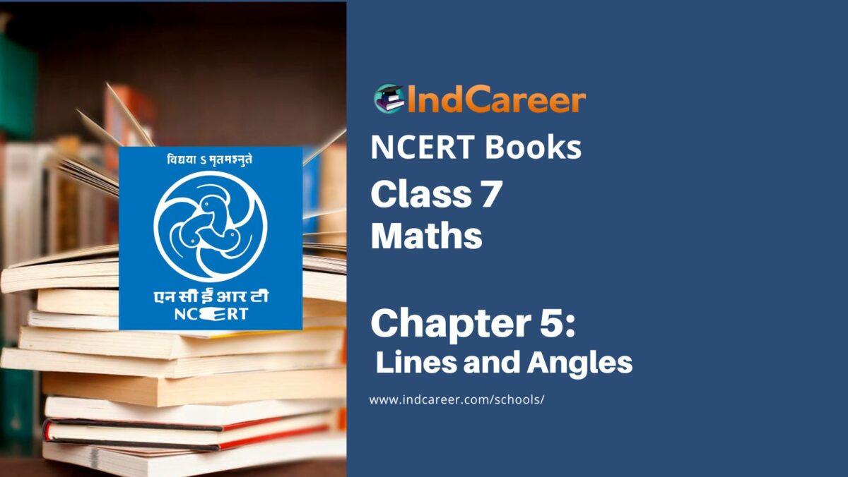 NCERT Book for Class 7 Maths: Chapter 5-Lines and Angles