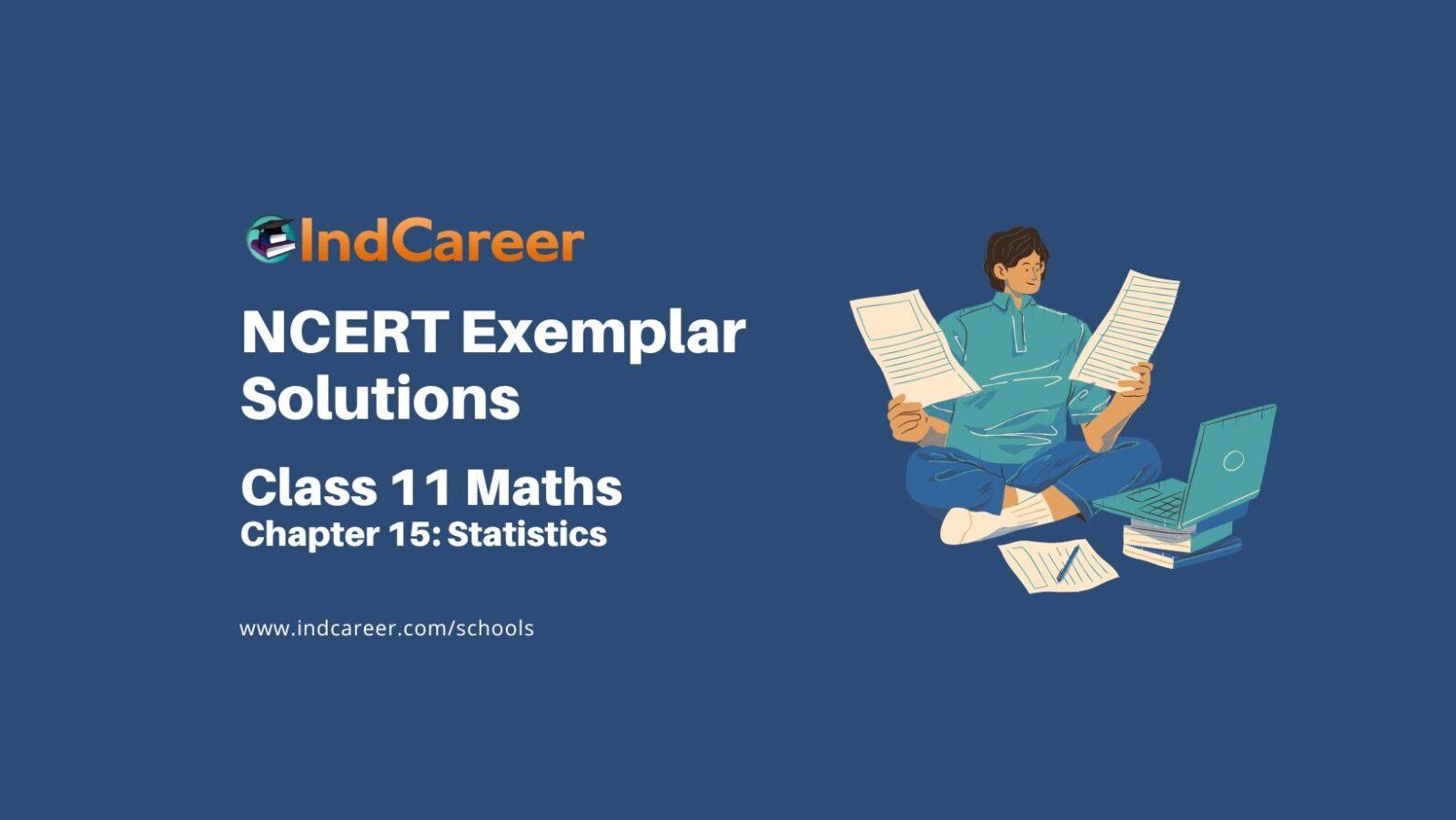 NCERT Exemplar Class 11 Maths Chapter 15: Statistics
