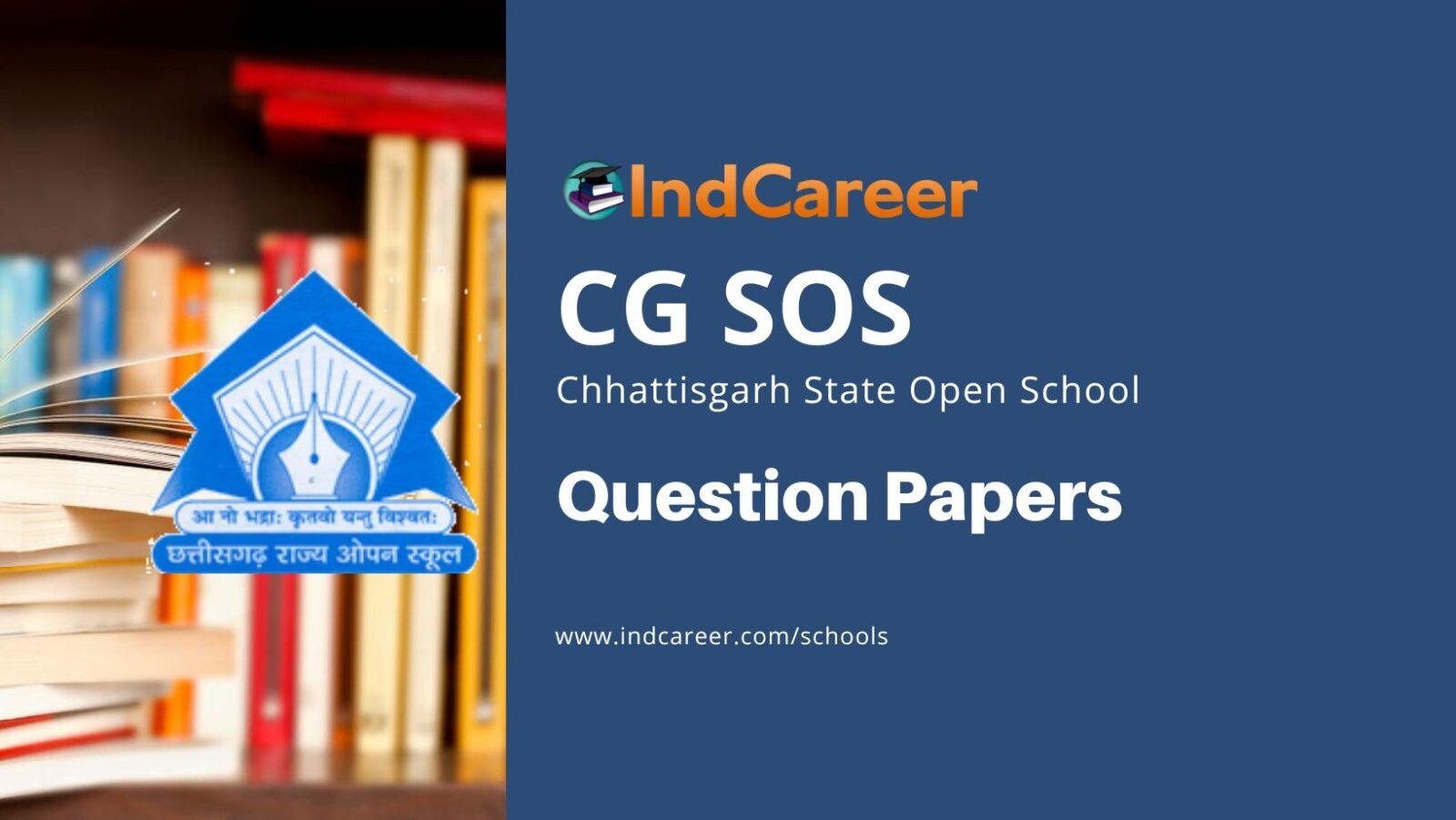 CG Open School Question Papers IndCareer Schools cg-open-school-question-papers-indcareer-schools