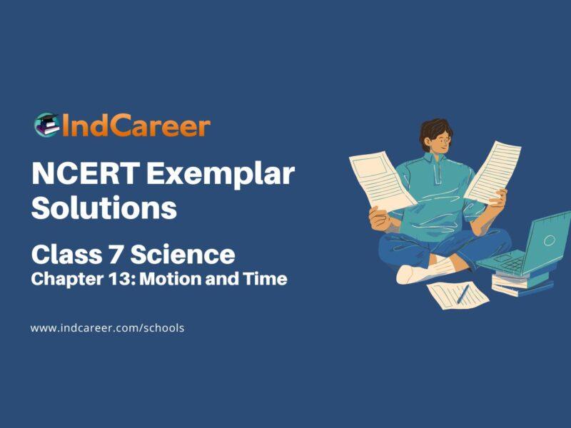NCERT Exemplar Class 7 Science Chapter 13: Motion and Time