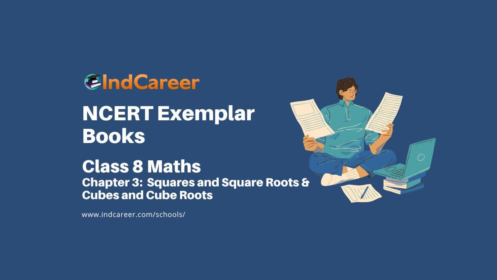 NCERT Exemplar Book for Class 8 Maths: Chapter 3- Squares and Square Roots & Cubes and Cube Roots