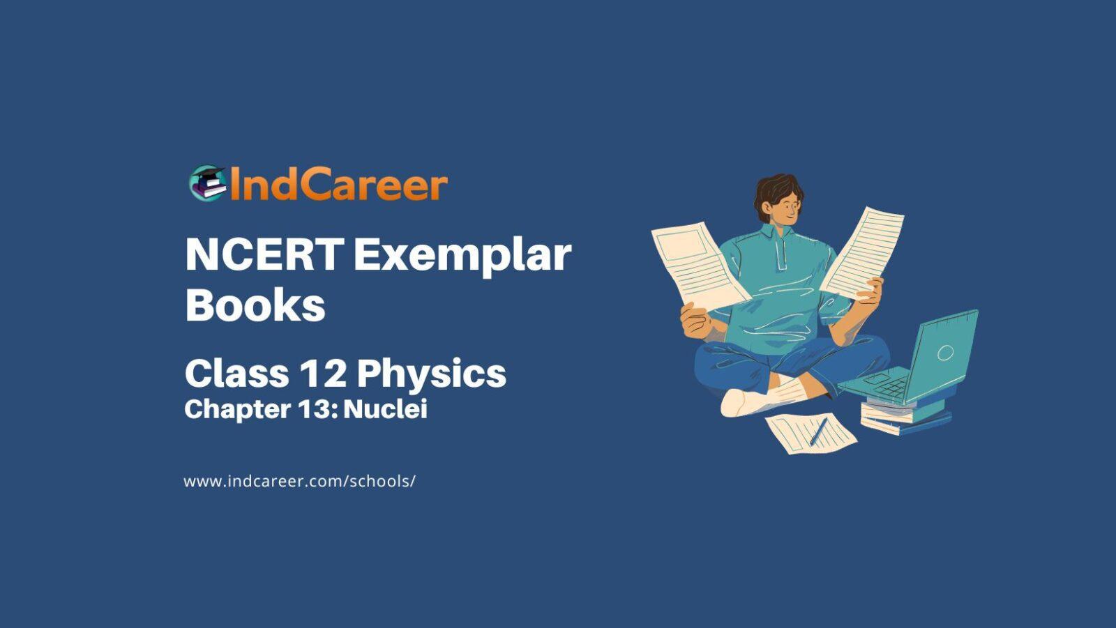 NCERT Exemplar Book for Class 12 Physics: Chapter 13 Nuclei