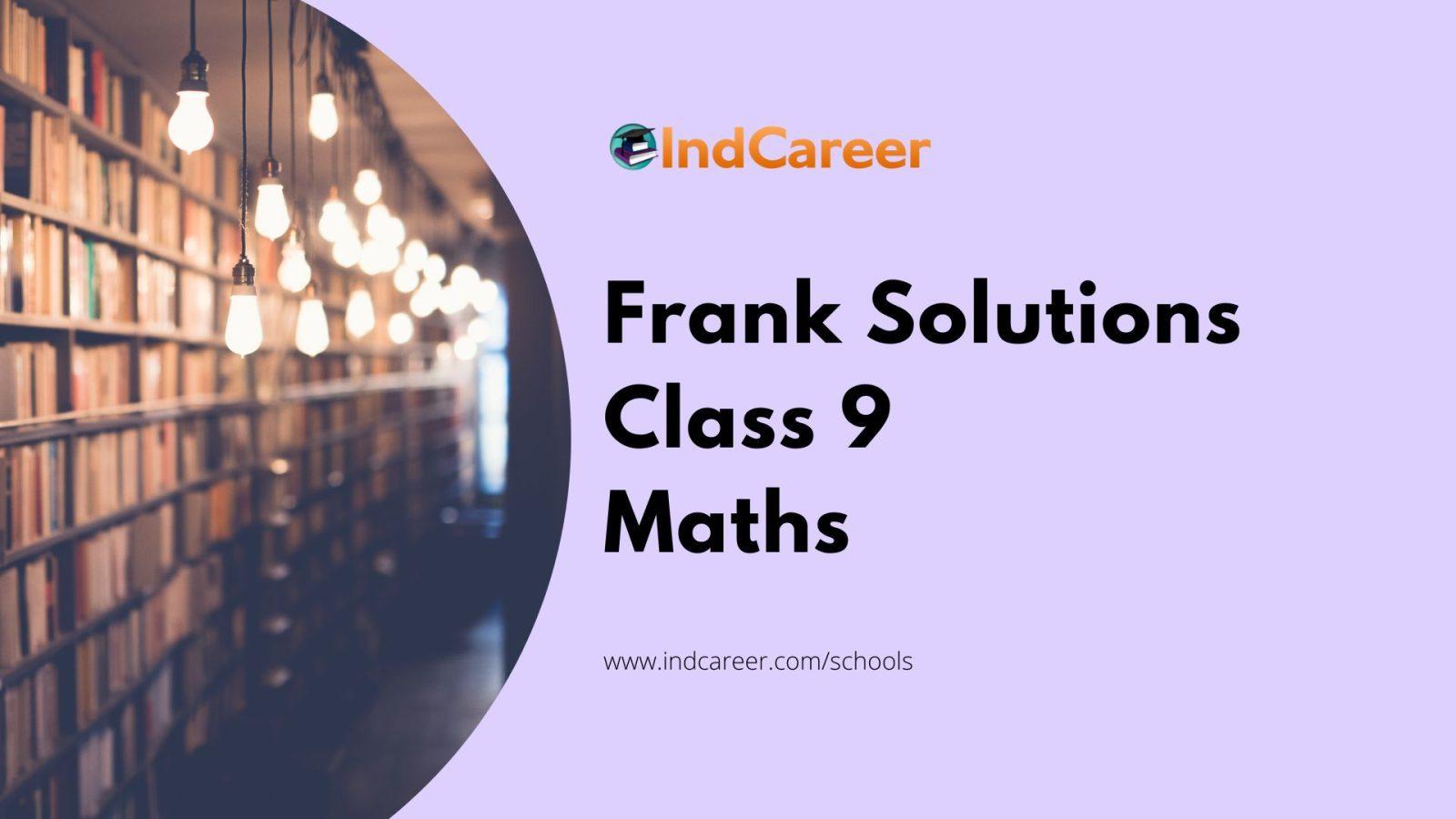 Frank Solutions for Class 9 Maths