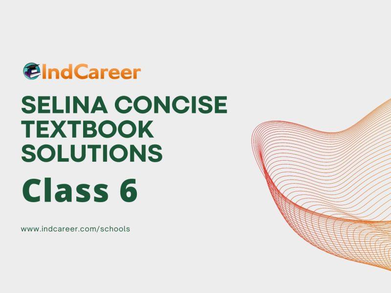 Selina Concise Textbook Solutions for ICSE Class 6