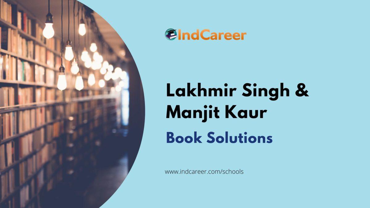 Lakhmir Singh And Manjit Kaur Solutions