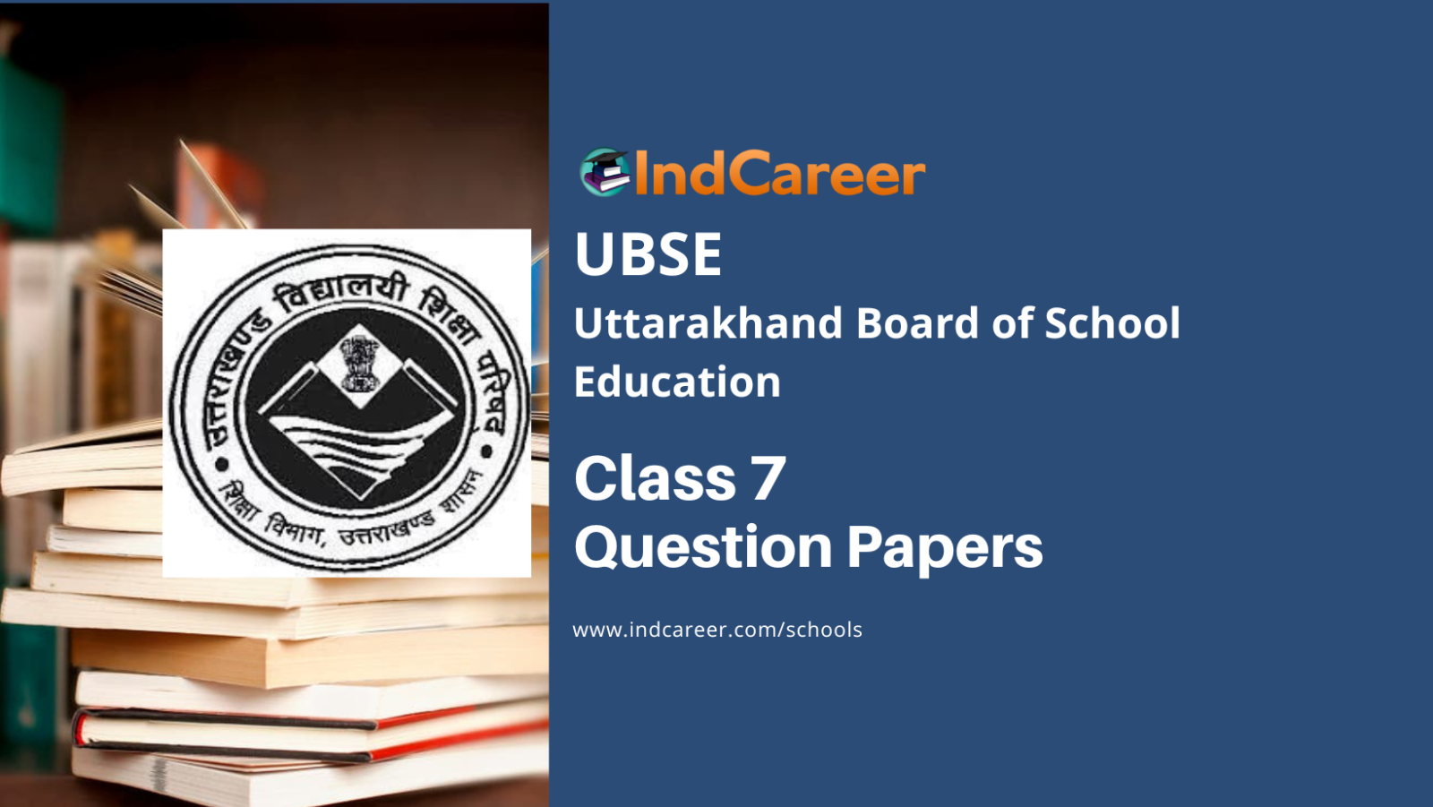 UBSE Class 7 Question Papers