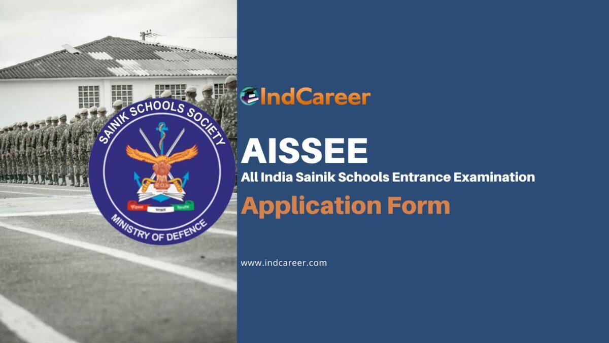 Sainik School Admission Application Form