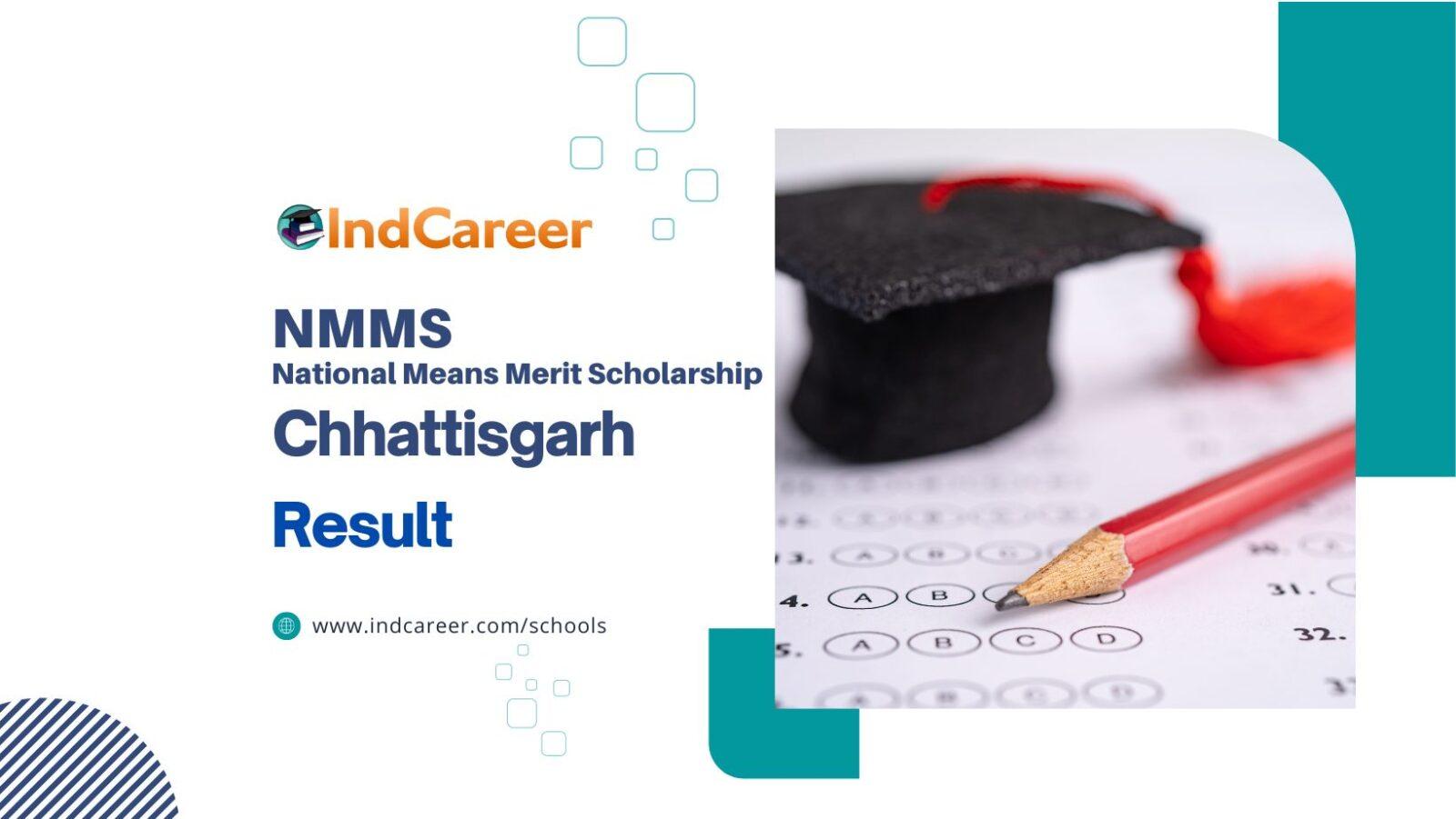 NMMS Chhattisgarh Result