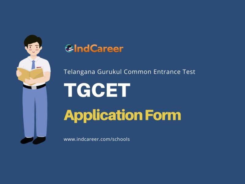 TGCET Application Form