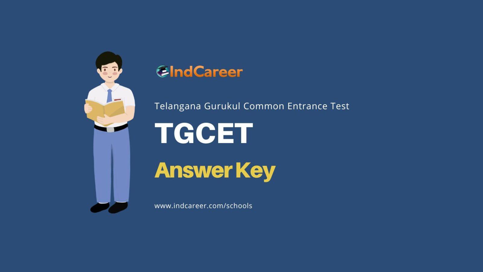 TGCET Answer Key