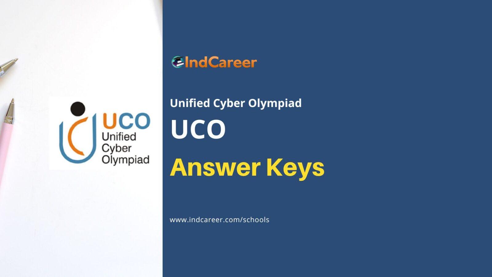 UCO Answer Key