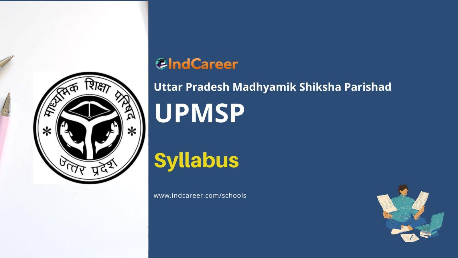 UP Board Syllabus: Download UPMSP Syllabus for All Classes