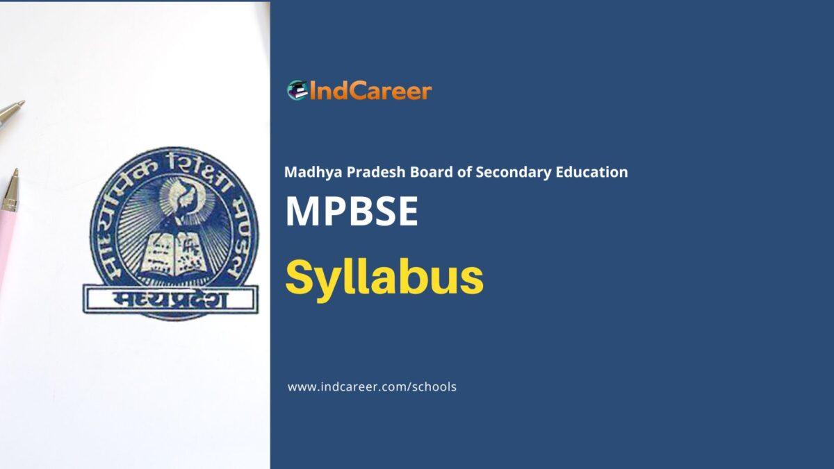 MP Board Syllabus: MPBSE Syllabus for All Classes