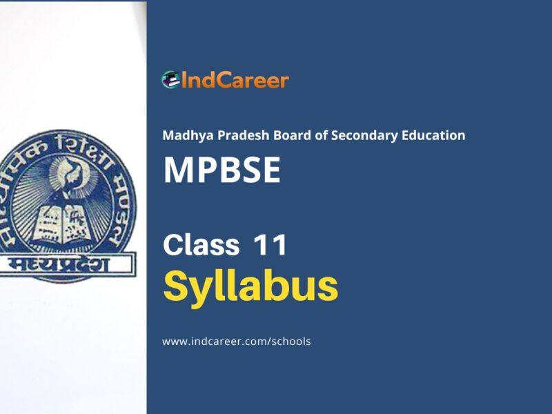 MP Board 11th Syllabus