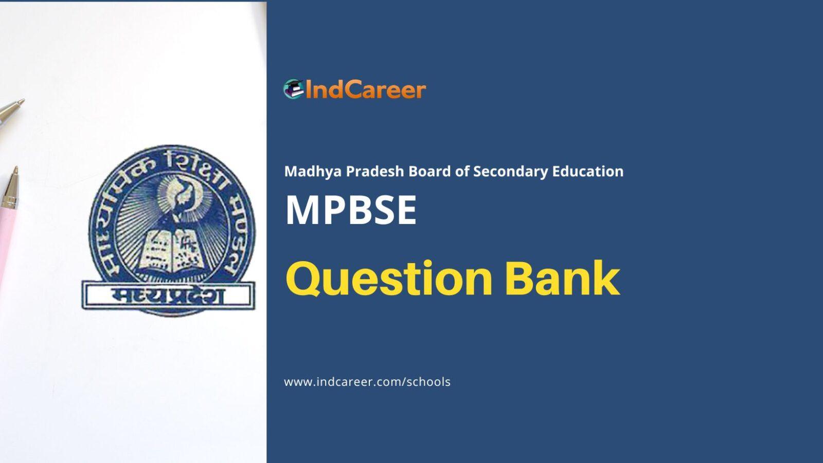MP Board Question Bank for all Classes