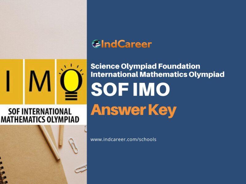 SOF IMO Answer Key: Download Question Paper with Answers