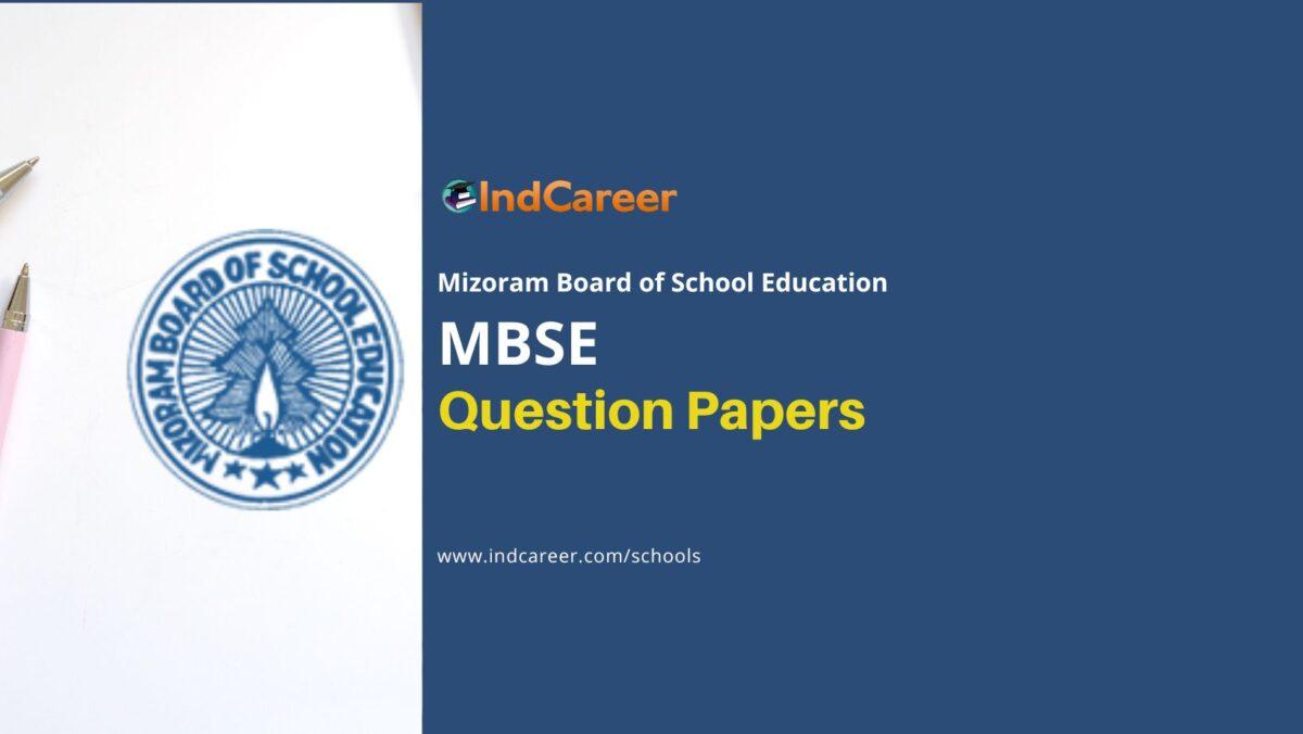 MBSE Question Papers