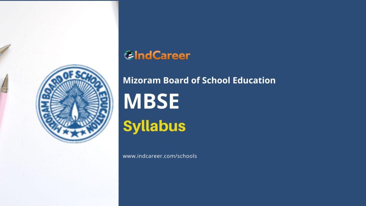 Mizoram Board Syllabus