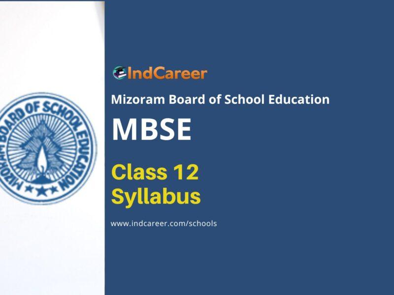 MBSE Class 12 Syllabus