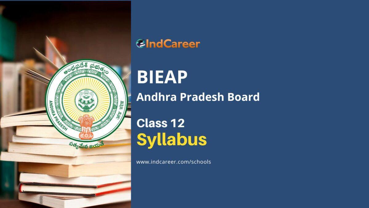 Andhra Pradesh Board Class 12 Syllabus: AP Intermediate 2nd Year Syllabus