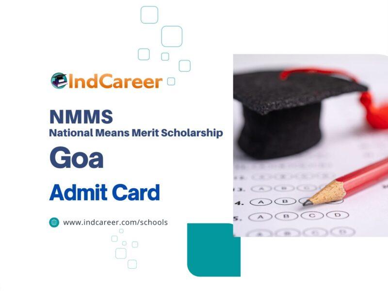 NMMS Goa Admit Card