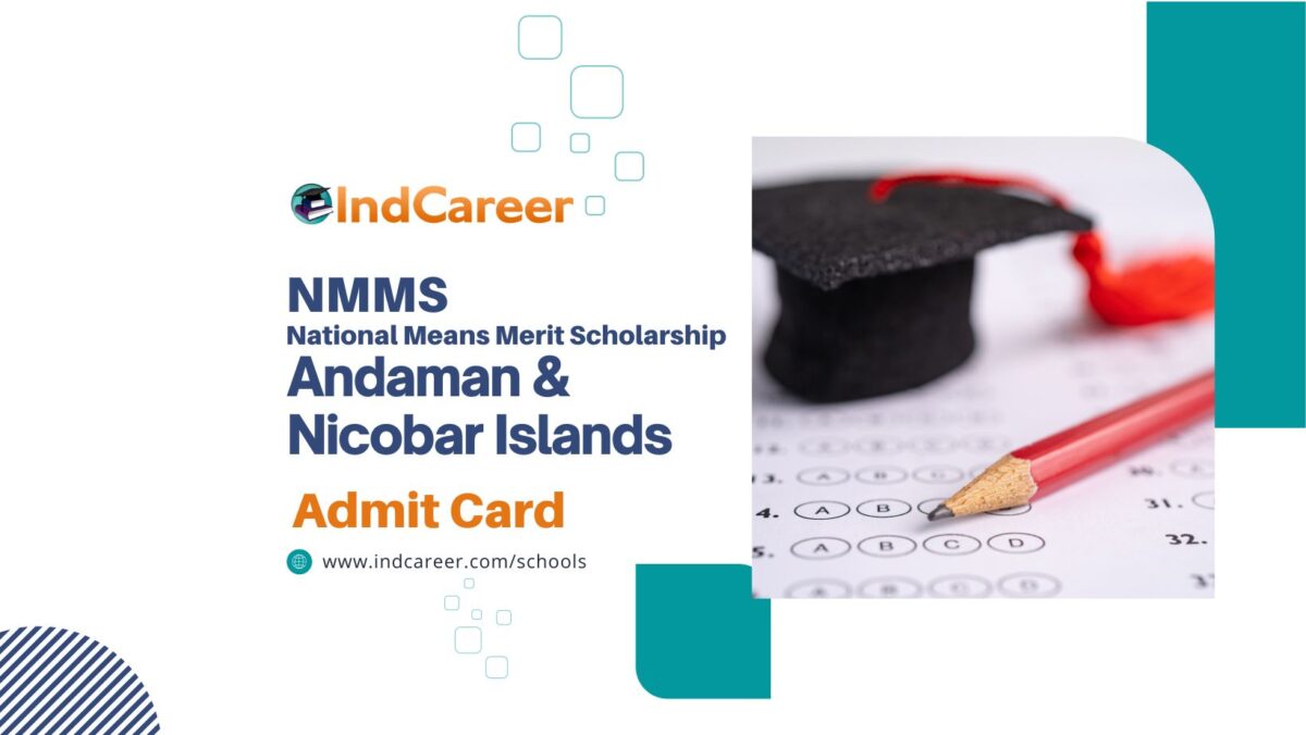 NMMS Andaman and Nicobar Islands Admit Card