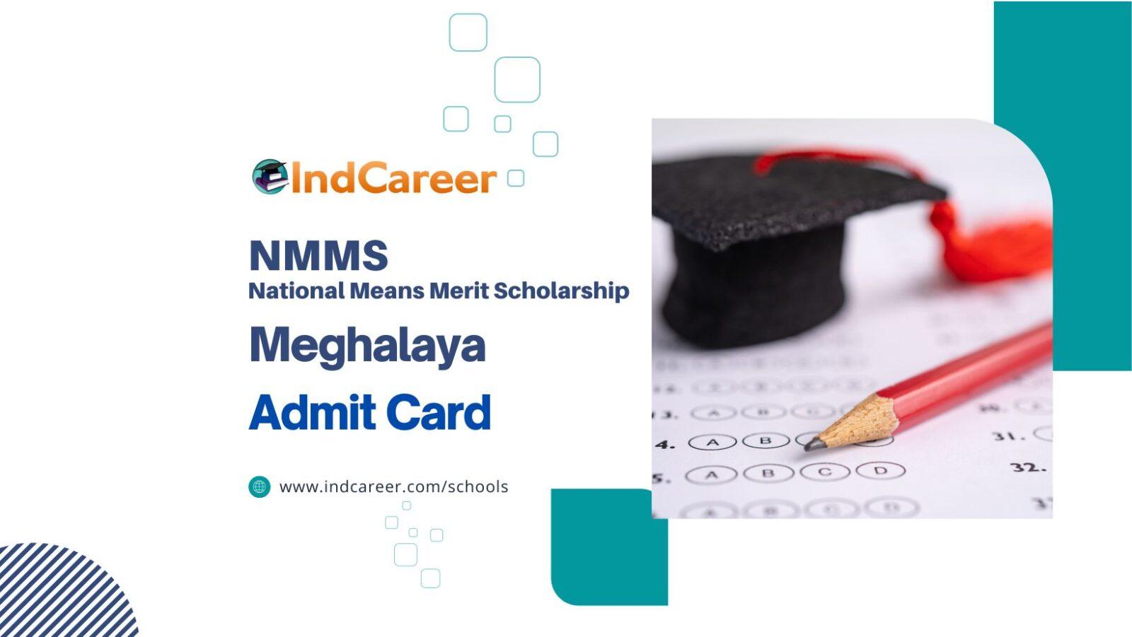 NMMS Meghalaya Admit Card