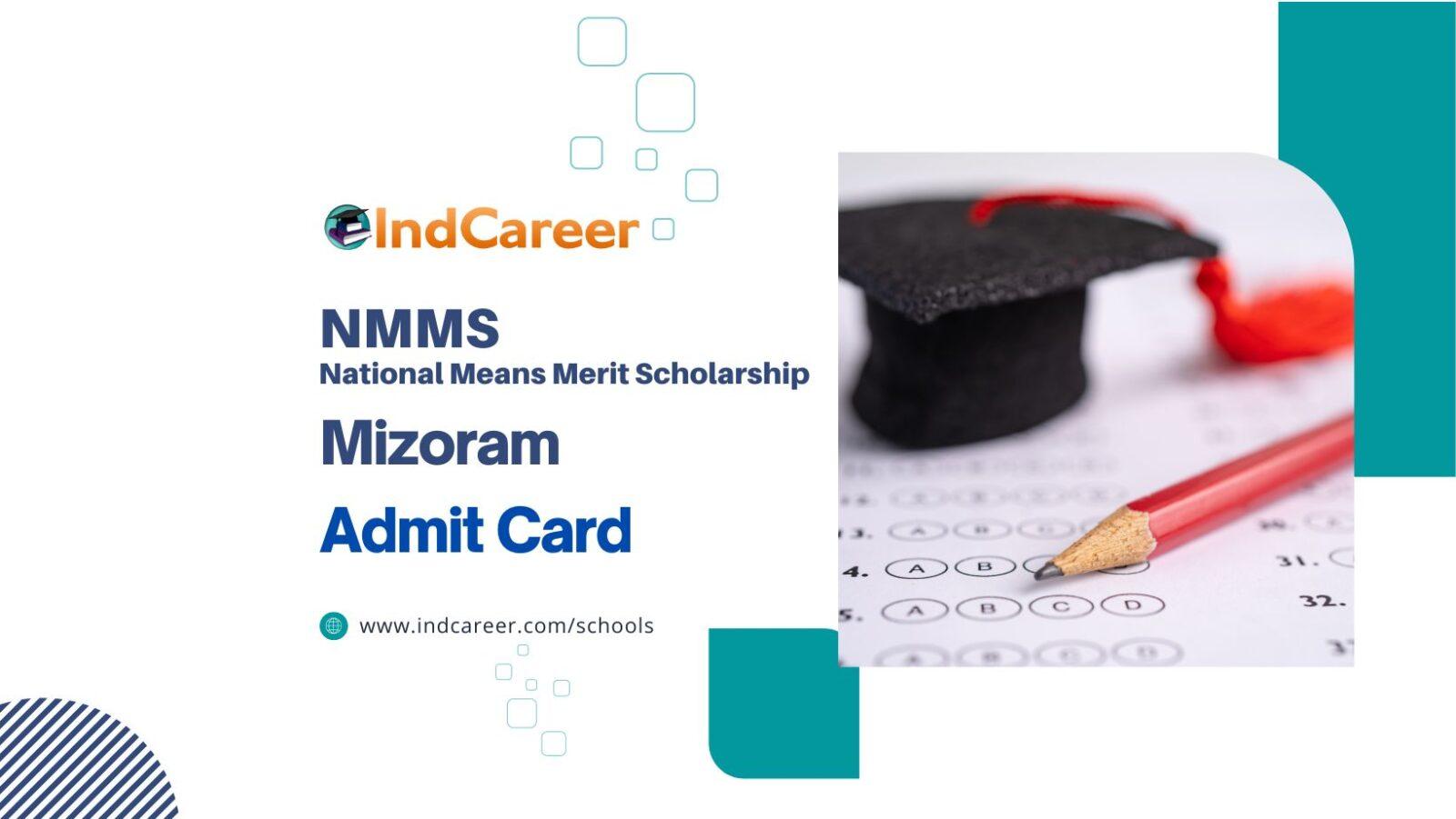NMMS Mizoram Admit Card