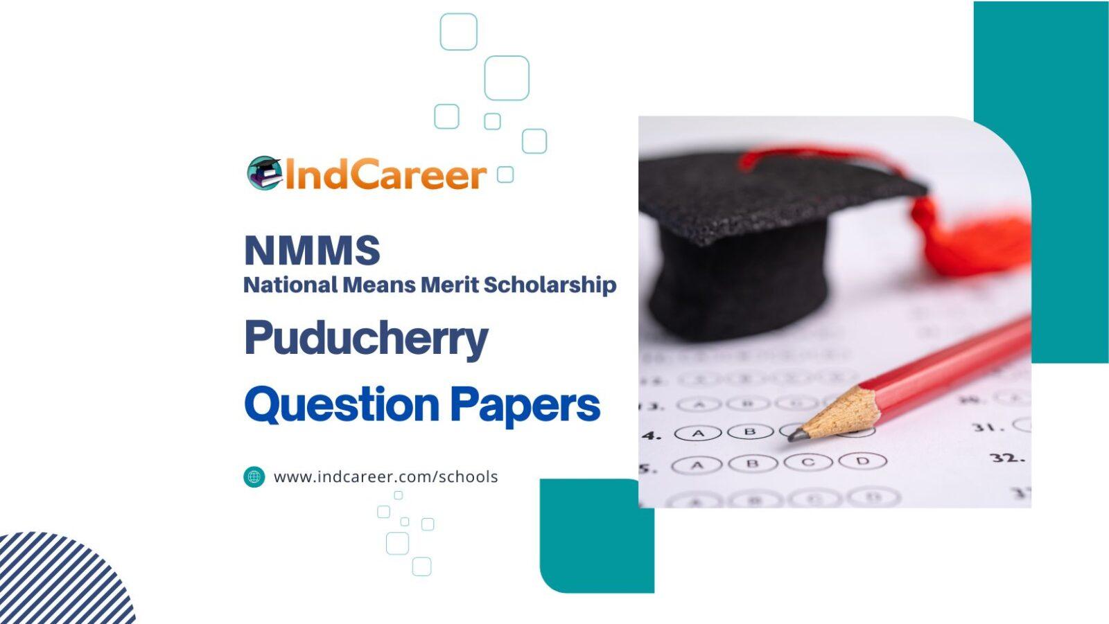 Puducherry NMMS Question Papers: Download PDF