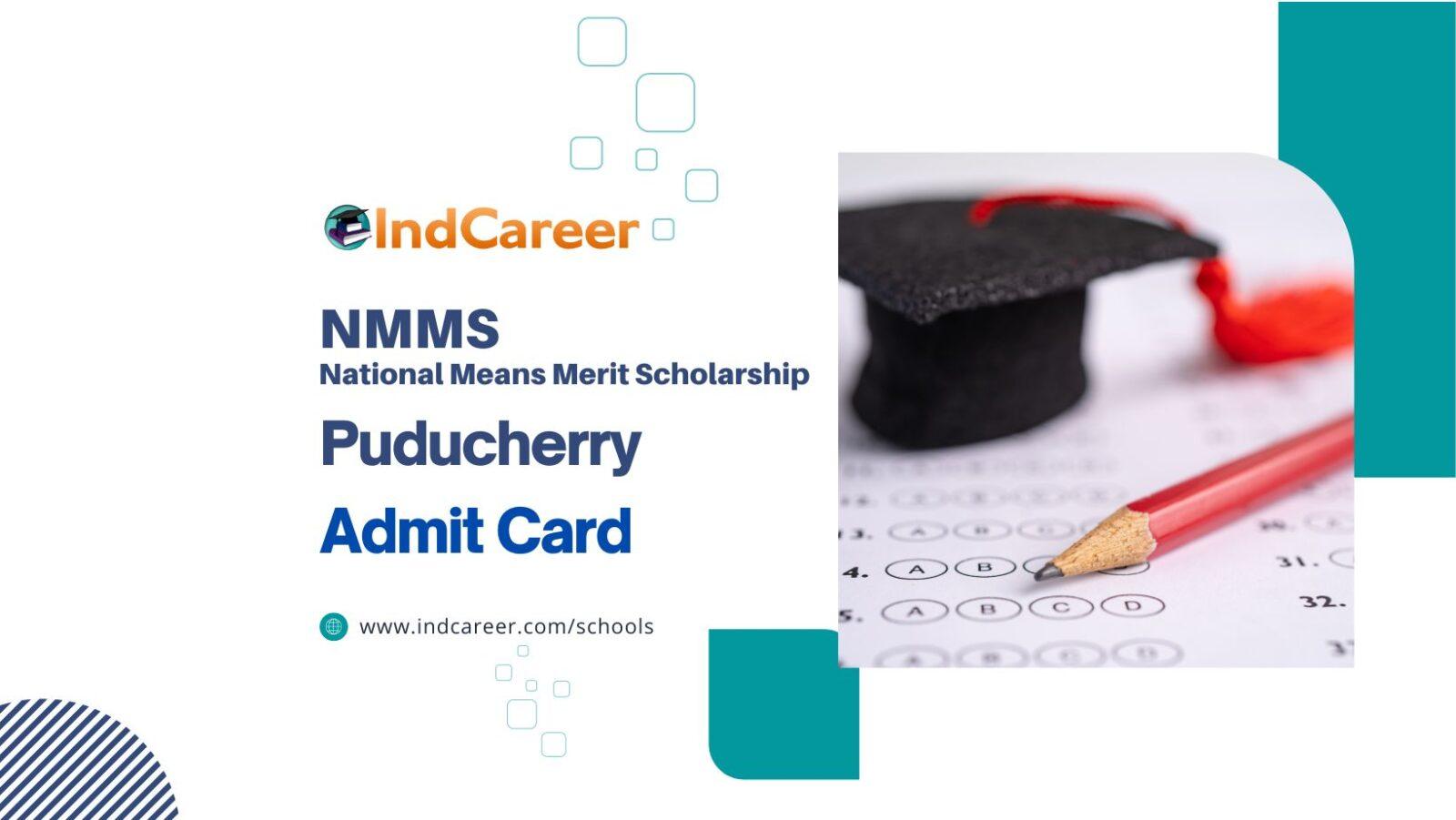 NMMS Puducherry Admit Card