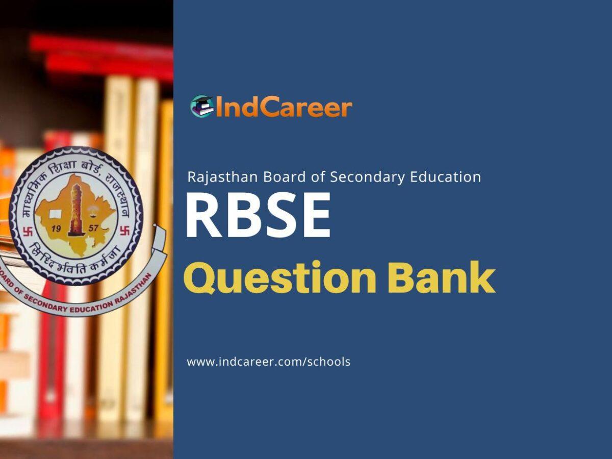 Rajasthan Board Question Bank
