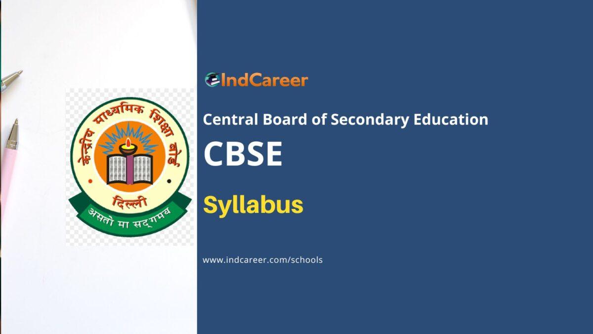 CBSE Syllabus