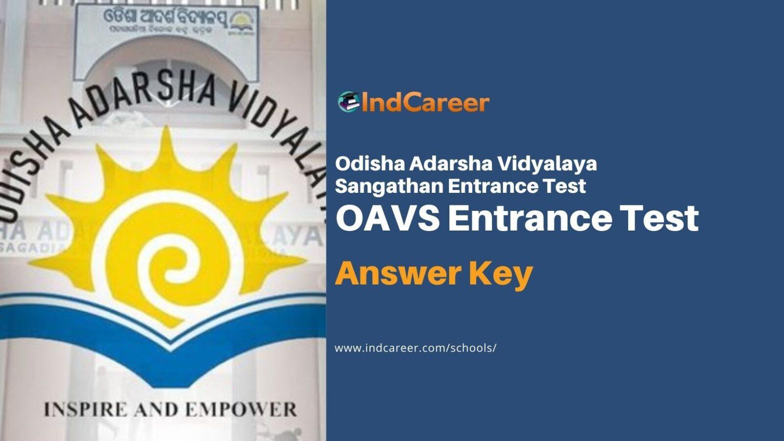 OAVS Answer Key