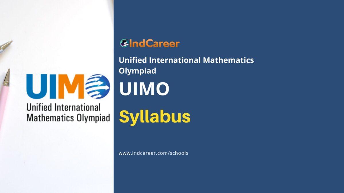 Unified International Mathematics Olympiad (UIMO) Syllabus