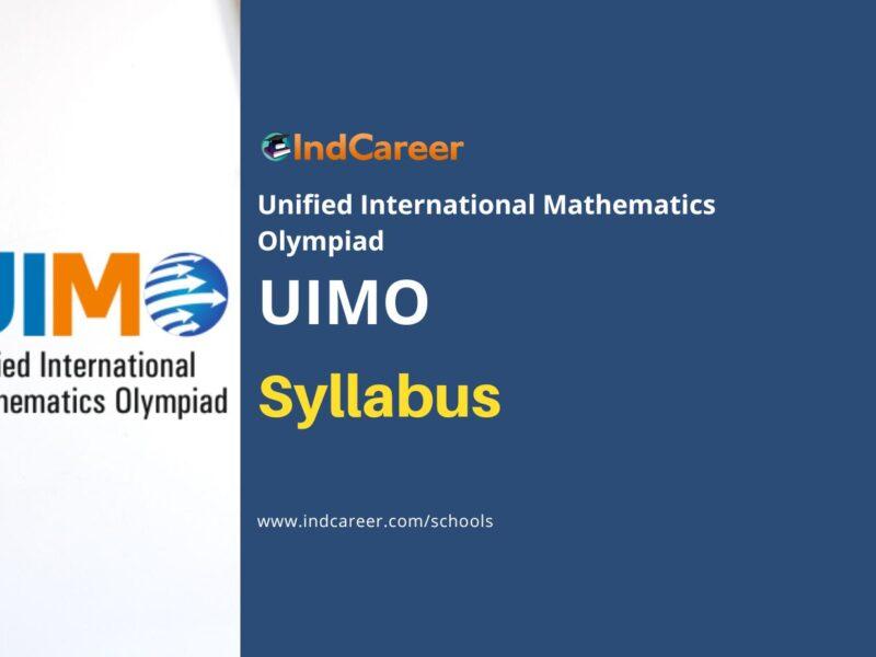 Unified International Mathematics Olympiad (UIMO) Syllabus