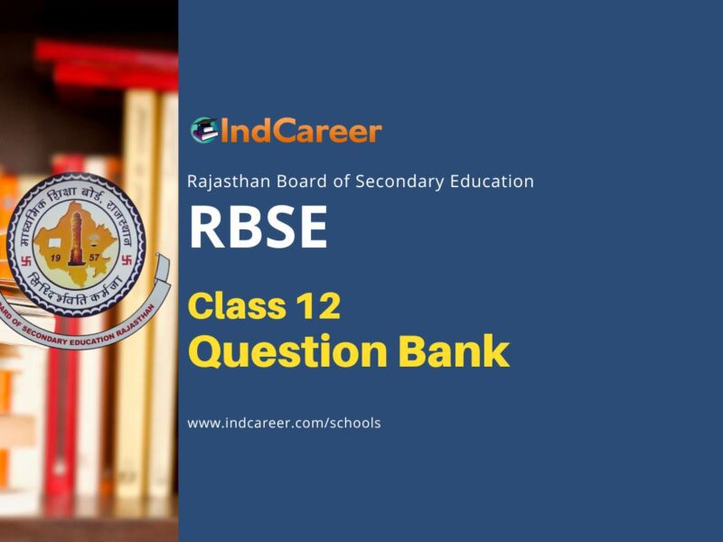 RBSE Class 12 Question Bank