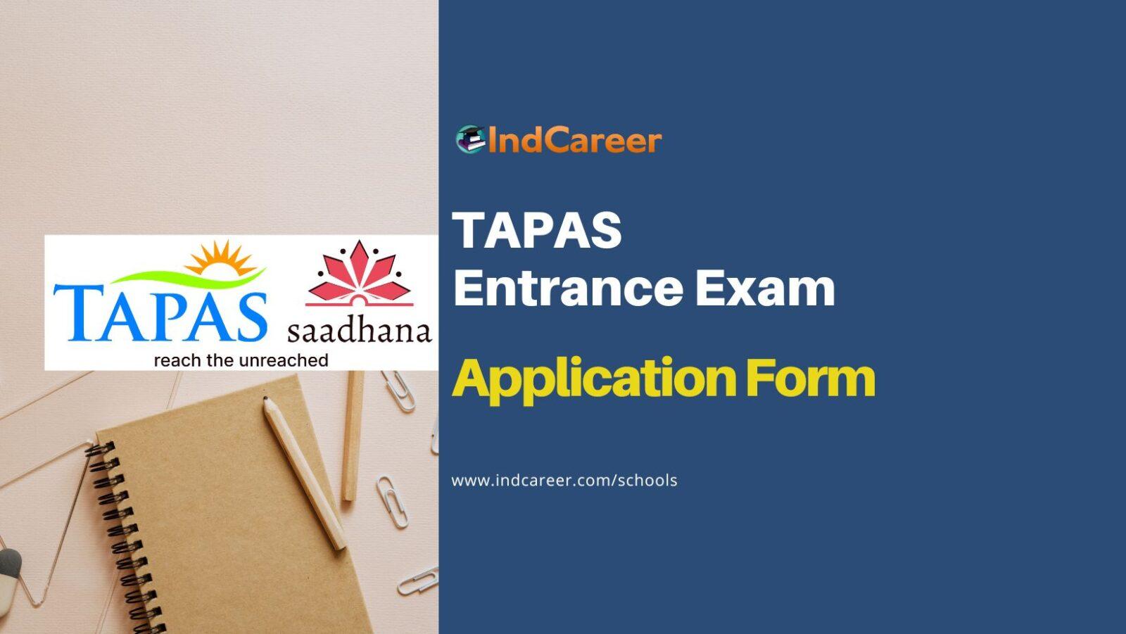 TAPAS Entrance Exam Application Form