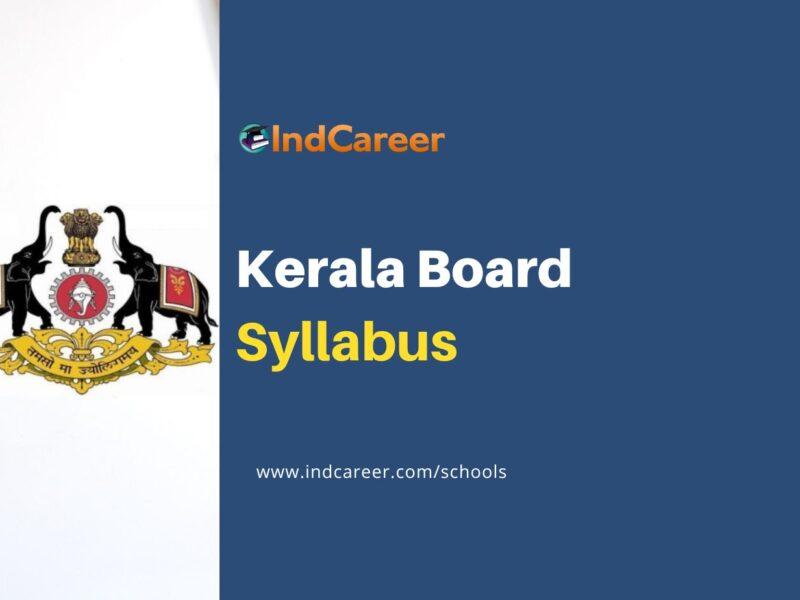 Kerala Board Syllabus: KBPE, DHSE Kerala Syllabus for All Classes